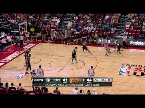 Minnesota Timberwolves vs Phoenix Suns | July 17, 2016 | NBA Las Vegas Summer League 2016