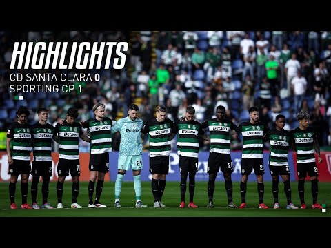 Resumo | Liga Portugal Betclic: CD Santa Clara 0-1 Sporting CP