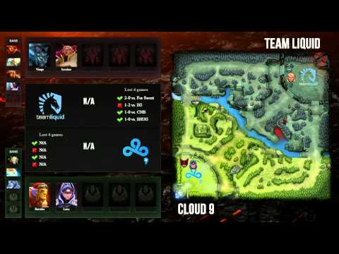 Team Liquid vs Cloud 9  - Day 13 ASUS ROG DreamLeague Season 1
