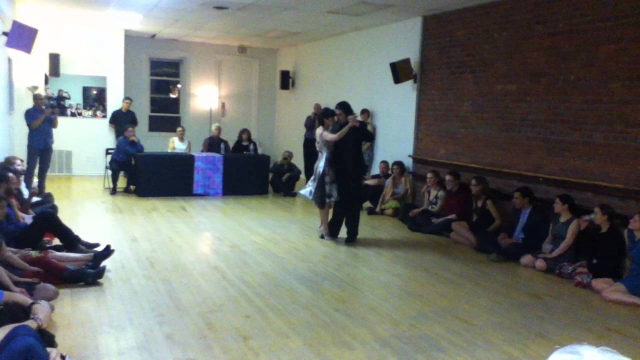 Donato Juarez and Carolina Del Rivero Tango Performance #1 to Recuerdo in Ann Arbor 11-8-2014
