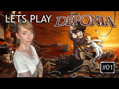 Let's play Deponia (blind/german) #1