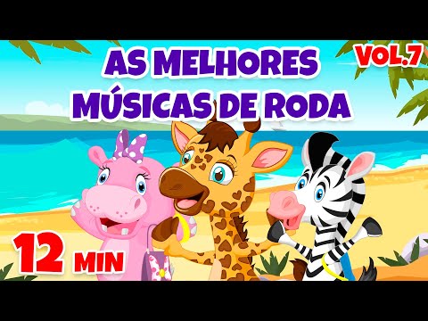 Músicas de Roda Vol. 7 - Giramille 12 min | Desenho Animado Musical