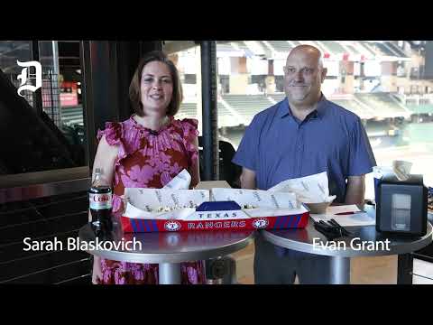 We tried the new Globe Life Field menu items for the Texas Rangers' 2025 season