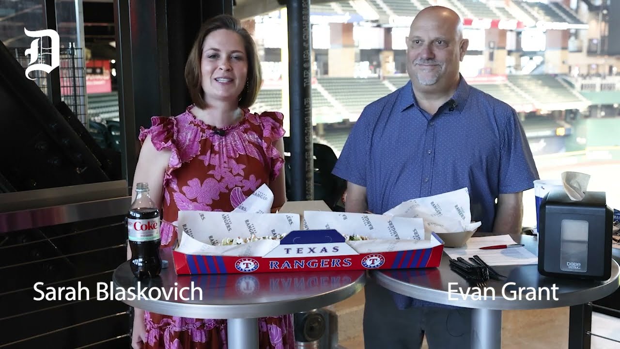 We tried the new Globe Life Field menu items for the Texas Rangers' 2025 season