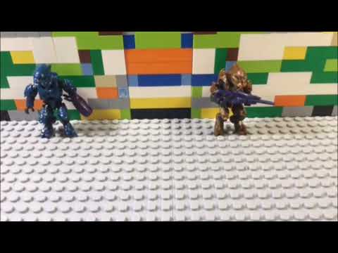 Covenant Base Raid- a Halo Mega Bloks/Construx stopmotion