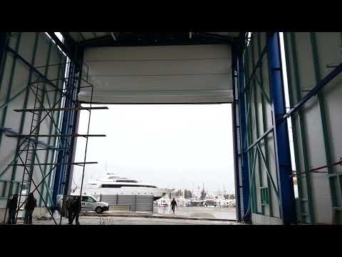 PAW Maxi Shipyard Hangar Door System – Interior View