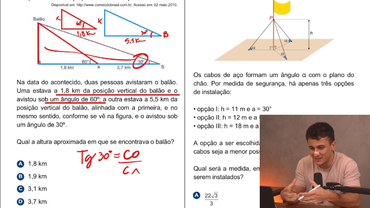 TUDO DE TRIGONOMETRIA PRO ENEM 2024 (DIDÁTICA ALUCINANTE, MELHOR AULA DO YOUTUBE)