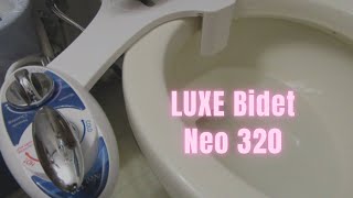 LUXE Bidet Neo 320 Review | Hot and Cold Water Non-Electric 