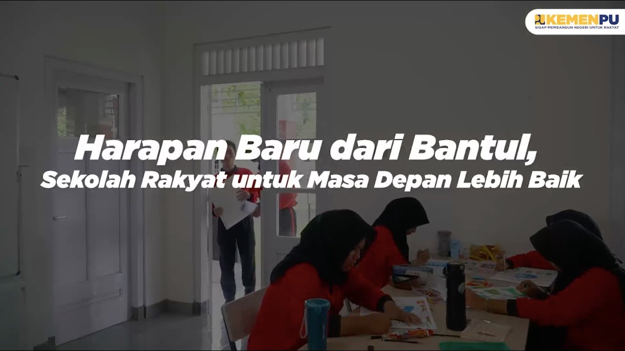Harapan Baru Dari Bantul, Sekolah Rakyat Untuk Masa Depan yang Lebih Baik