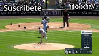 Tremenda pelea se alma entres Colorado Rokies VS Padres San Diego-(Todo TV) Tremenda pelea se alma entres Colorado Rokies VS Padres San Diego-(Todo TV)
