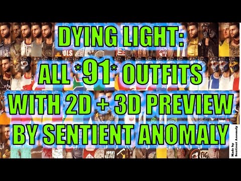 Steam Community Video Dying Light All 91 Outfits With 2d 3d Preview Dubstep Music Mix