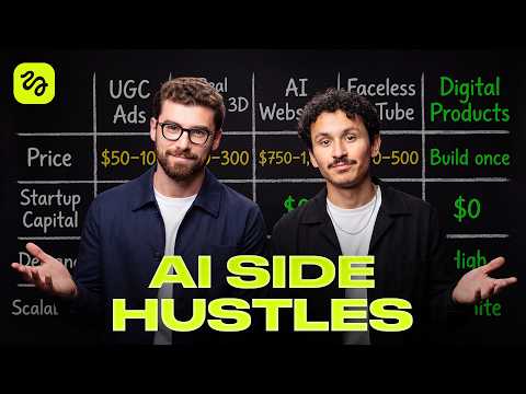 Give Us 20 Minutes, We’ll Teach You 5 AI Side Hustles for 2026