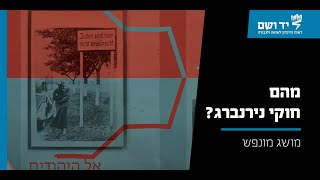 מהם חוקי נירנברג? סרטון אנימציה | יד ושם