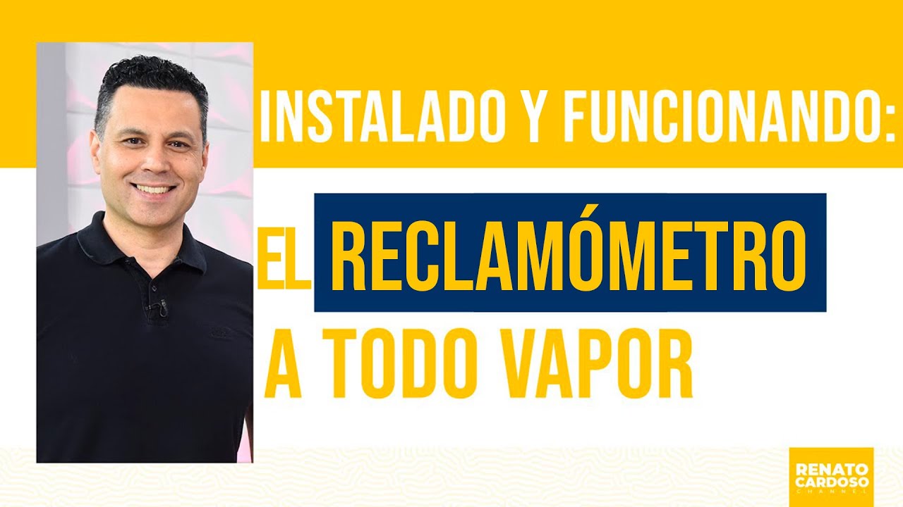 INSTALADO Y FUNCIONANDO: EL RECLAMÓMETRO A TODO VAPOR