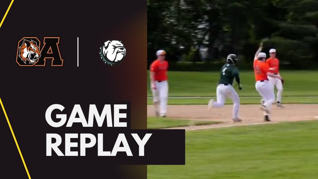OA Baseball vs Canton Senior Night 5/14/25