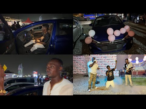 Salinco Dashes New Car To Highlife Musician K.K Fosu