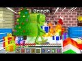 CATCHING THE GRINCH STEALING MINECRAFT PRESENTS!