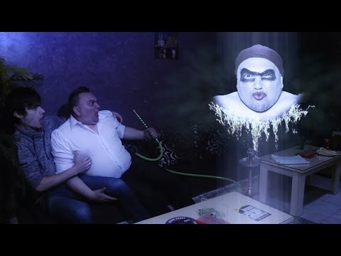 Omčo & Meca puše nargilu (Caffe Bar "Palma Oriental" Travnik)