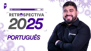 Retrospectiva 2025 - Português - Prof. Fabrício Dutra