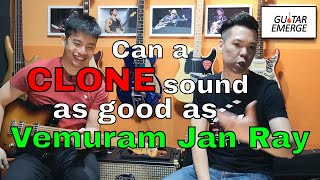 Video thumbnail for Can a Clone sound as good as Vemuram Jan Ray? by Guitar Emerge