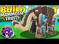 I ADDED THE MAMMOTH FRUIT TO Build a Boat! *Transform Into A Beast!*