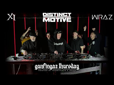 GUNFINGAZ THURSDAY (GFT) - S5E05 - DISTINCT MOTIVE B2B WRAZ B2B XI - Live at BTWN.US
