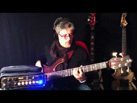 Stayin' alive by Bee Gees personal bassline by Rino Conteduca with Ken Smith bass BSR5 BT