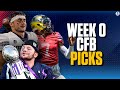 2022 College Football Week 0 Expert Picks: Best Over/Under Props + MORE | CBS Sports HQ
