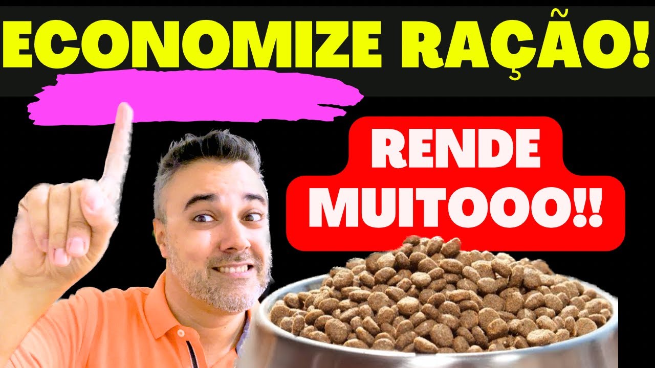 Como ECONOMIZAR e FAZER RENDER MUITOO ração? | Cães e gatos