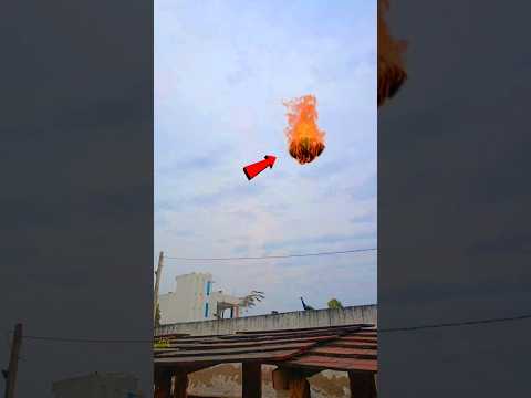 How To Make Hot Air Balloon Very Easy 😱  #shorts #youtubeshorts #experiment #hotairballoon #foryou