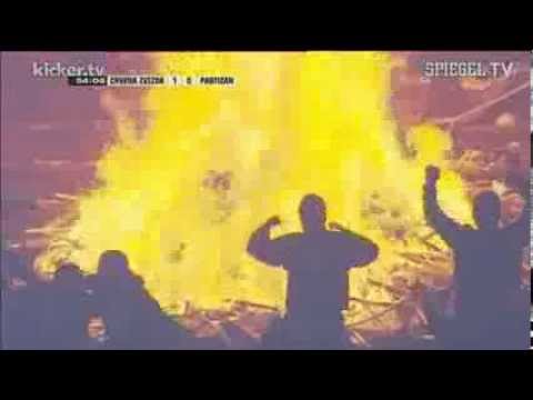 Feuer im Fanblock: Ausschreitungen im Belgrad-Derby | SPIEGEL TV