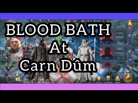 NEW Epic Battle at Carn Dum - Angmar vs Rhun and Rohan - LOTR Rise to War
