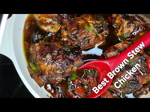 Jamaican Brown Stew Chicken - Easy & Flavorful Caribbean Recipe