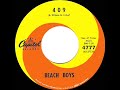 1962 Beach Boys - 409