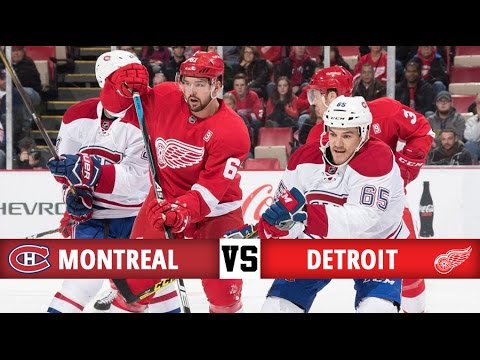 Montreal Canadiens vs Detroit Red Wings | Season Game 45 | Highlights (16/1/17)