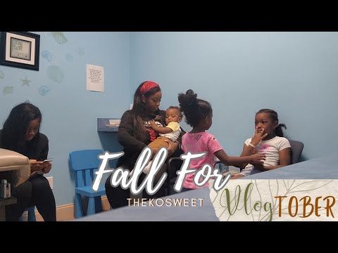 VLOGtober Ep 24: Large Family + Sick Kids Doctors Visit +  Car Chat #vlog #dallasvlogger #cooking