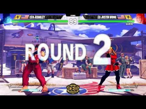 "BBR" SFV AT CEO2016 - CEO JEBAILEY vs EG JUSTIN WONG  (1080p HD)