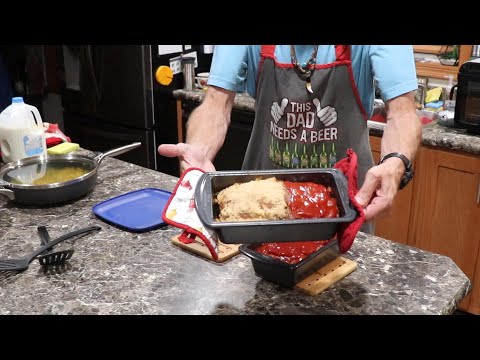 The Ulimate Meatloaf Recipe with Ketchup Glaze or Horseradish Kick!