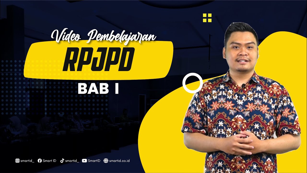 RPJPD (Rencana Pembangunan Jangka Panjang Daerah) -  BAB I