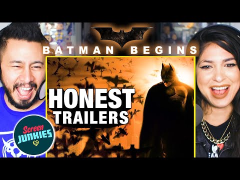 HONEST TRAILERS - BATMAN BEGINS | Reaction!