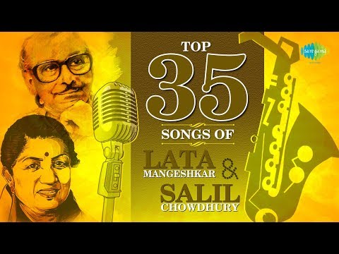 Top 35 Songs Of Lata Mangeshkar & Salil Chowdhury | Ja Re Jare | O Mor Moyna | Bujhbe Na Keu