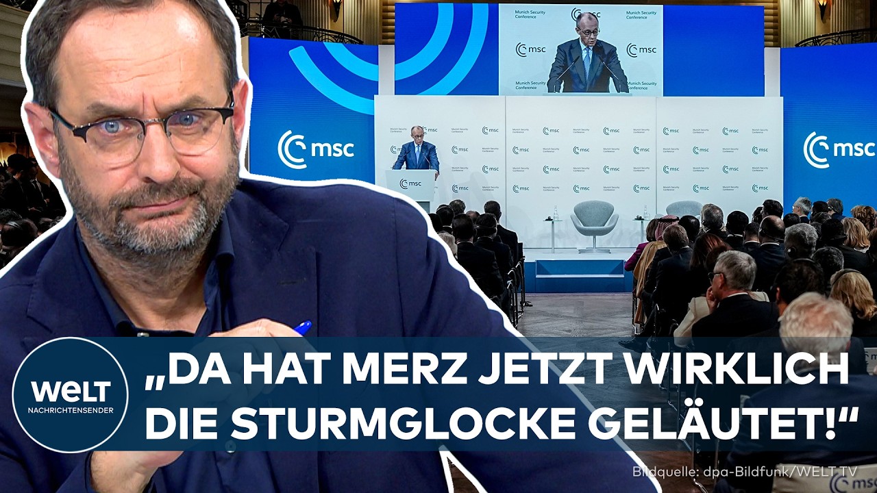 MSC: „Da hat Friedrich Merz jetzt wirklich die Sturmglocke geläutet!“ –Tiede schwer beeindruckt