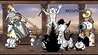 The battle cats - Heavenly Tower floor 40 no powerups