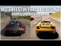 90+ The Crew Motorfest Car Sounds vs Forza Horizon 2 Car Sounds Comparison