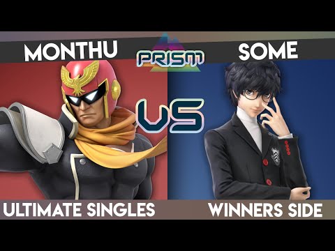 PRISM 195 - Monthu (Captain Falcon) vs. Some (Joker) - Winners Side - Smash Ultimate Singles