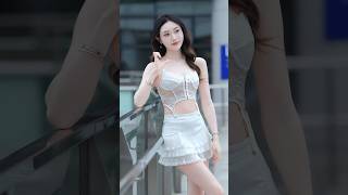 beautiful girl street fashion outfits style #tiktok #chinesefashion #mejoresstreetfashion #shorts