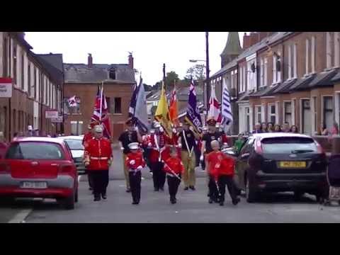 Shankill Star FB @ Vol Brian Robinson Memorial Parade 2014