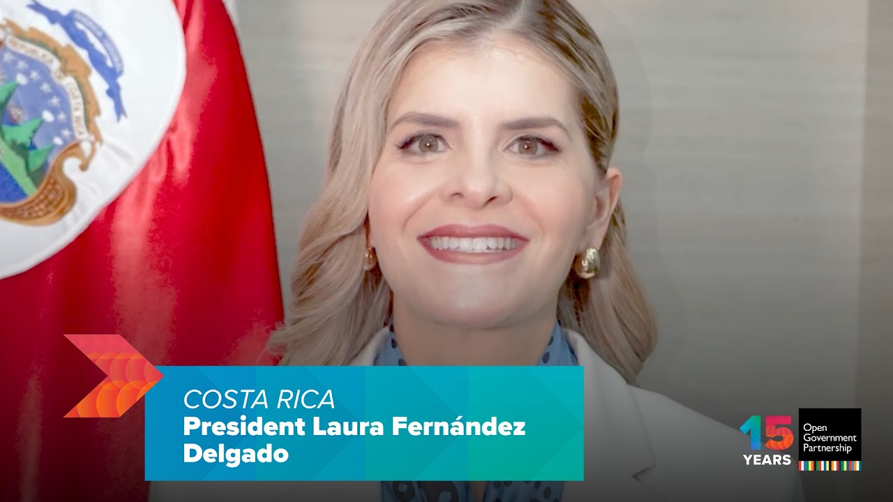 President of Costa Rica: Open government for better public services