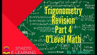 REVISION ON TRIGNOMETRY PART 4
