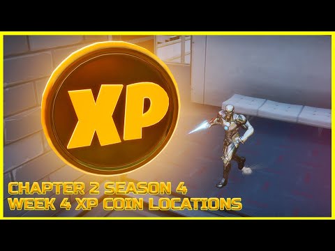 Fortnite Chapter 2 Season 4 [Week 4 All XP Coins! Locations]